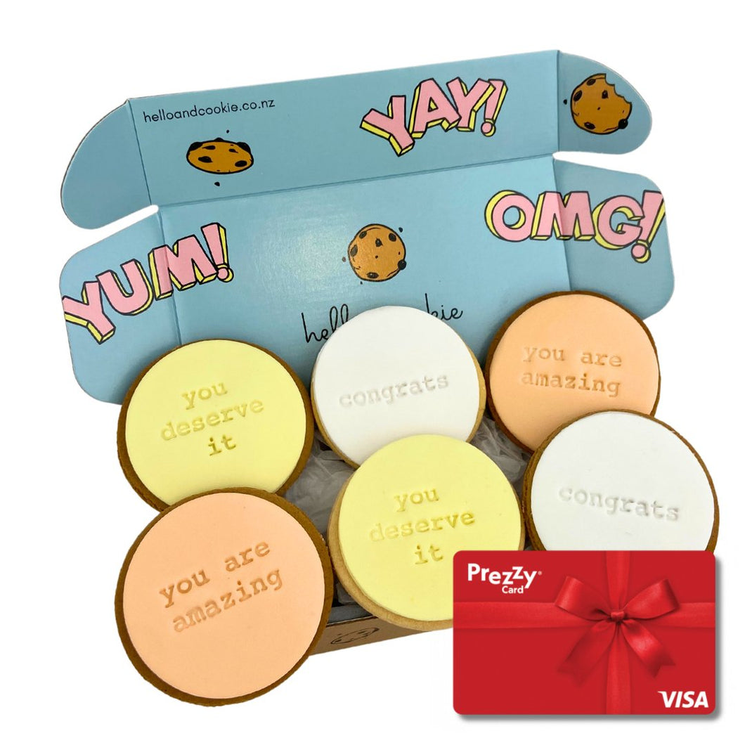 Congratulations with Visa Prezzy Card - Hello & Cookie - Cookies